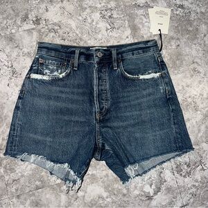 Agolde Reese denim shorts